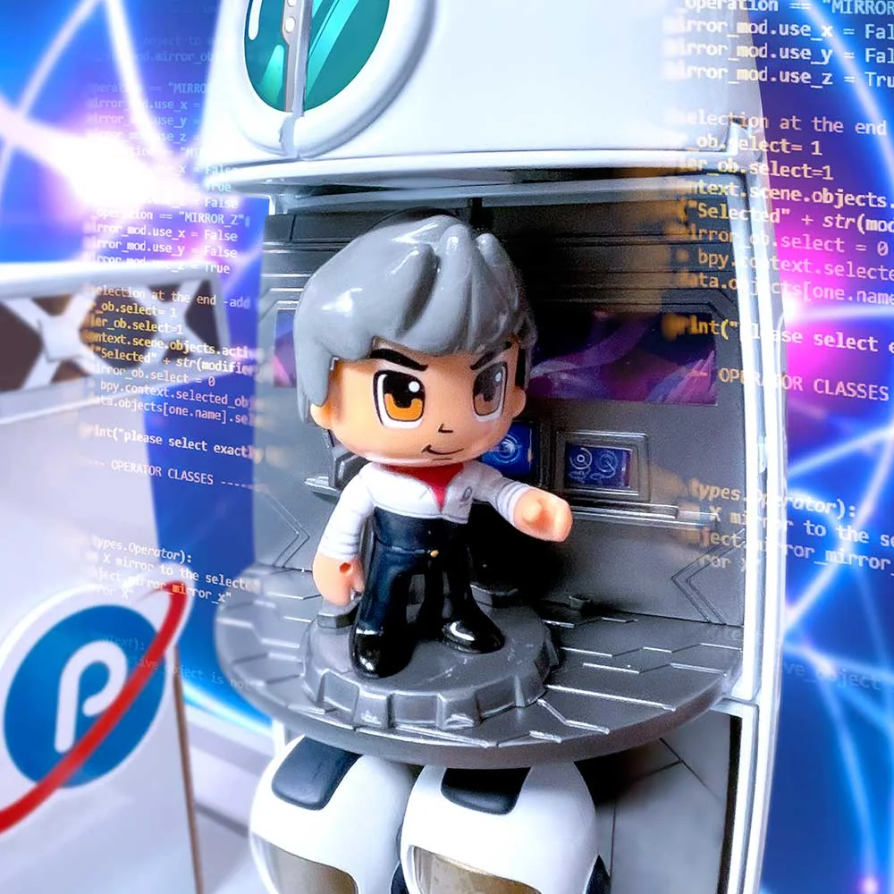 Pin & Pon Action — fotografía de figura