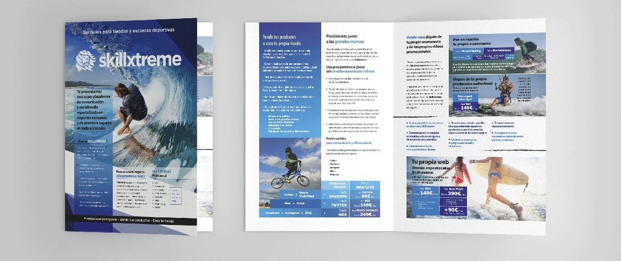 Skillxtreme — identidad corporativa, vista general