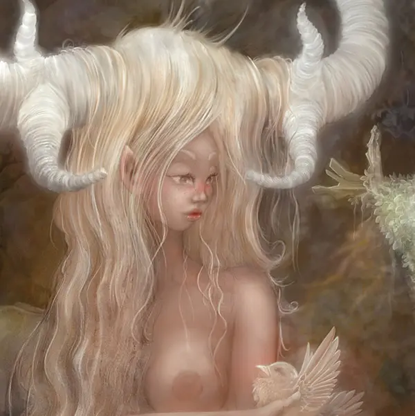 Spirit of the Forest — detalle figura