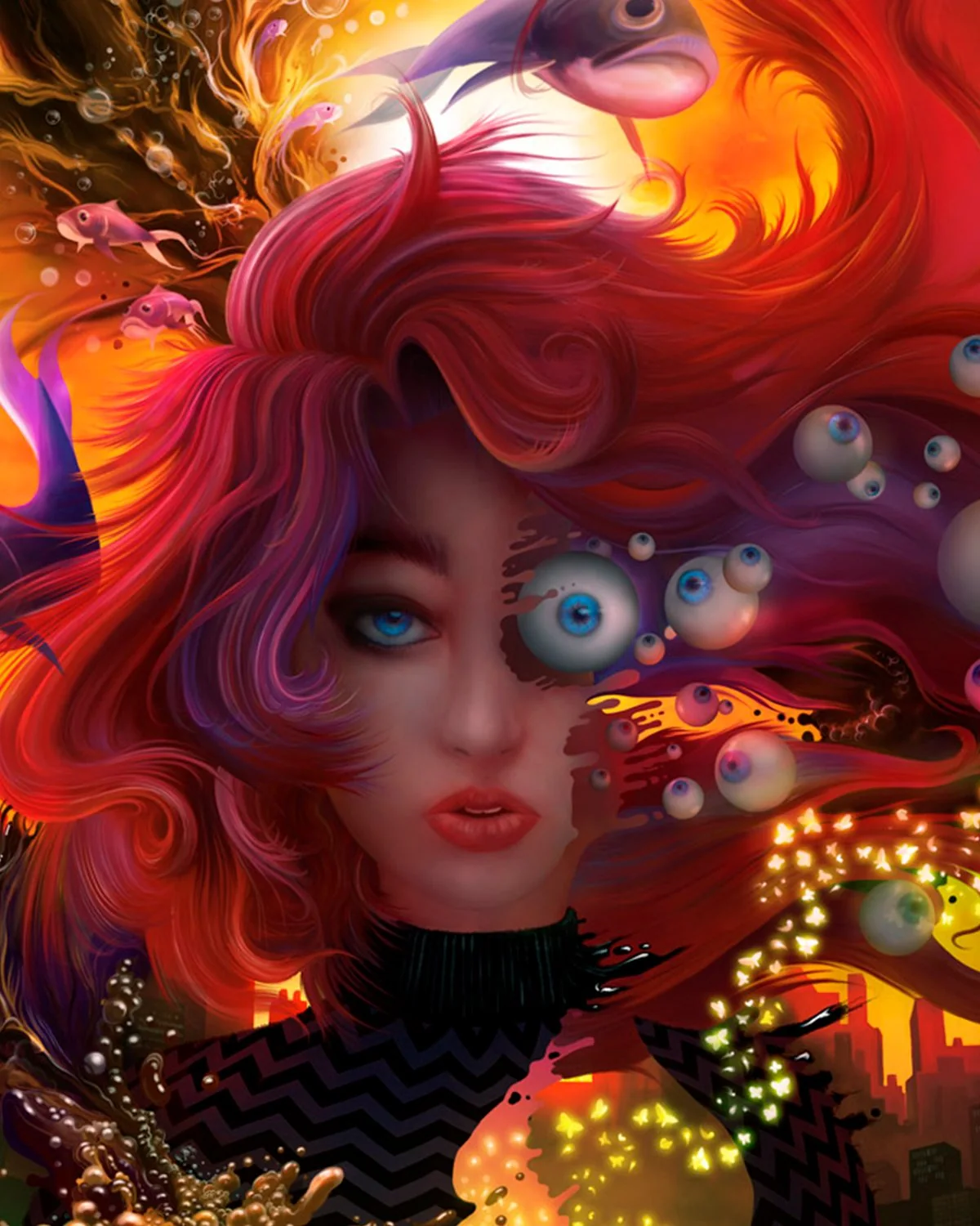 Sunset / Surreal Vision II